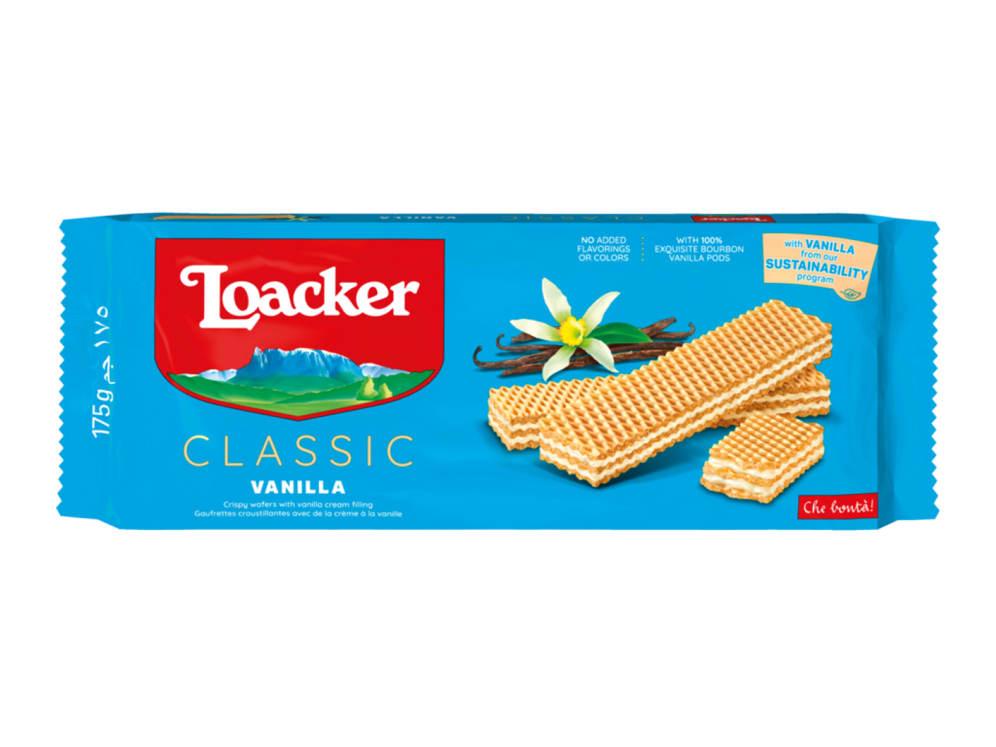 LOACKER CLASSIC WAFERS VANILLA 45G